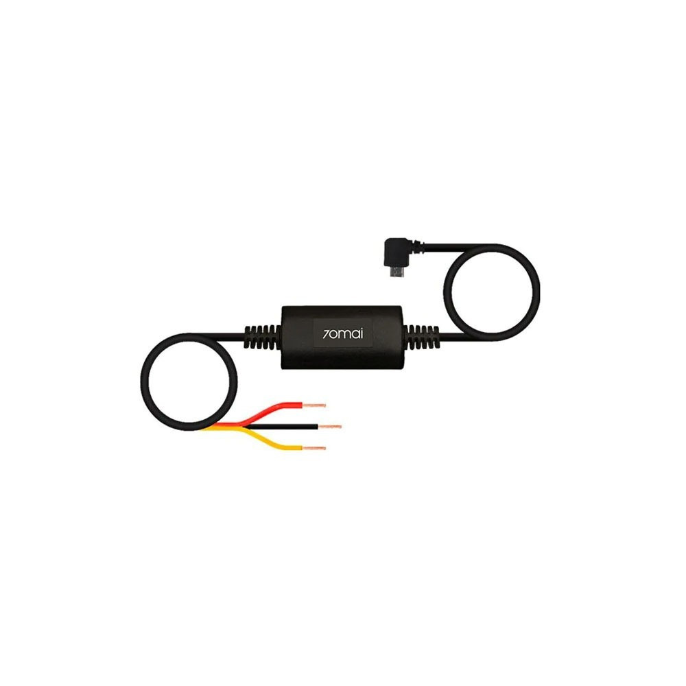 كيبل 70mai موصل للكاميرا من بطارية السيارة - أسود